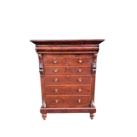 Fraaie Antieke Schotse Ladekast, Commode Licht Verkleuring R