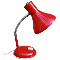 Rood Vintage Bureaulampje