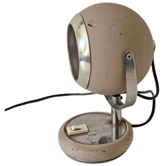 Vintage Bollampje Eyeball Light Lampje Jaren 70 Nachtlampje 1