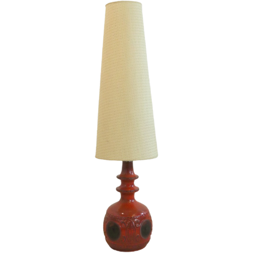 Keramieken Vloerlamp 'Hellwege' Vintage