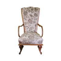 Armfauteuil Met Bloemknoppen Als Poten Circa 1960