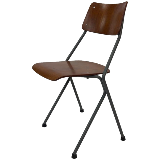 Vintage Stoel Van Ahrend Cirkel, Minimalistisch 60's Design 1