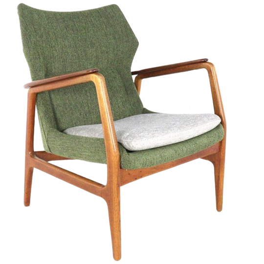 Aksel Bender Madsen Voor Bovenkamp Edith Fauteuil Stoel Vintage Gestoffeerd 1
