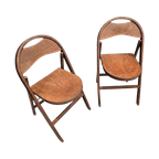 2 X Thonet B751 / Crocodile Print / 1930s thumbnail 1