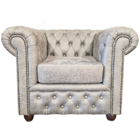 Chesterfield Brighton Fauteuil - Yacht Steel 1