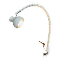 Vintage Martinelli Luce - Elio Martinelli Buiglamp. Witte Bureaulamp. Italiaans Design