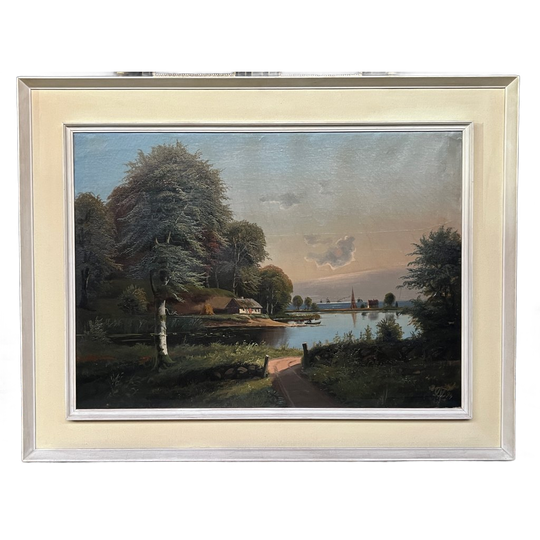 Schilderij "landschap". 1