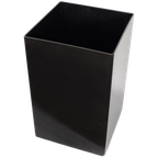 Vierkante Prullenbak Segmenti Kartell, Zwart, 40 X 25 Cm thumbnail 1