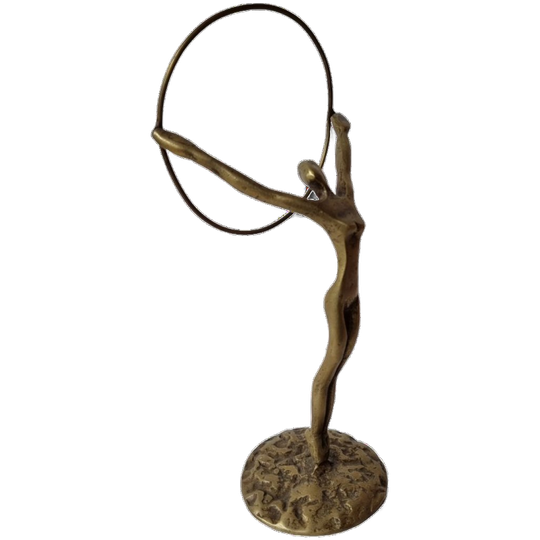 Vintage Bronzen Ballerina 1