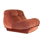 Roze Nuvolone Lounge Fauteuil Door Rino Maturi Voor Mimo Padova thumbnail 1