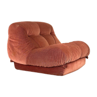Roze Nuvolone Lounge Fauteuil Door Rino Maturi Voor Mimo Padova