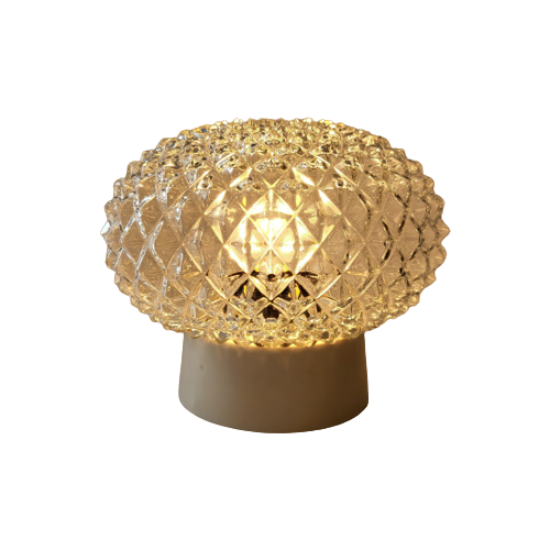 Mushroom Ceiling Lamp "Spikes" Round