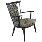 Vintage Stoel Spijlenstoel Fauteuil thumbnail 1