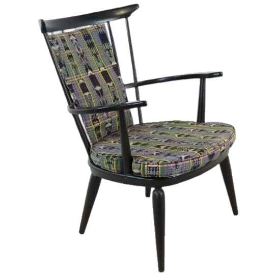 Vintage Stoel Spijlenstoel Fauteuil 1