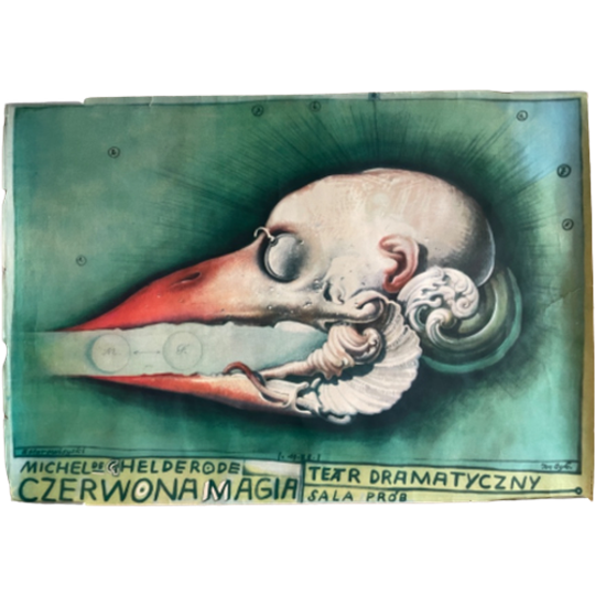 F. Starowieyski, Czerwona Magia, Michel De Ghelderode, 1971 1