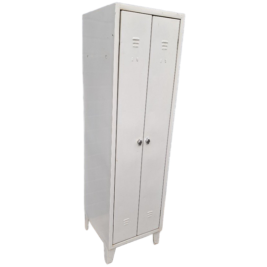 Stoere Vintage Dubbele Locker. 1