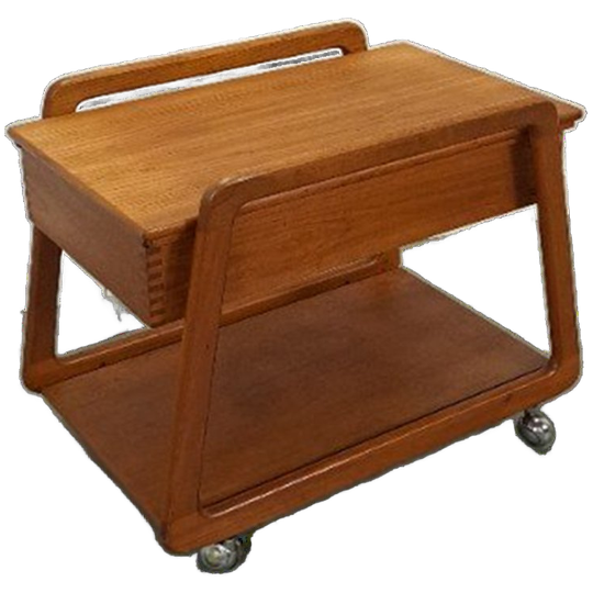 Teak Denmark Sika Mobler Trolley 1