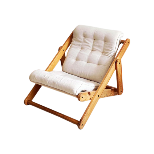 Vintage Ikea Kon Tiki Chair Gillis Lundgren