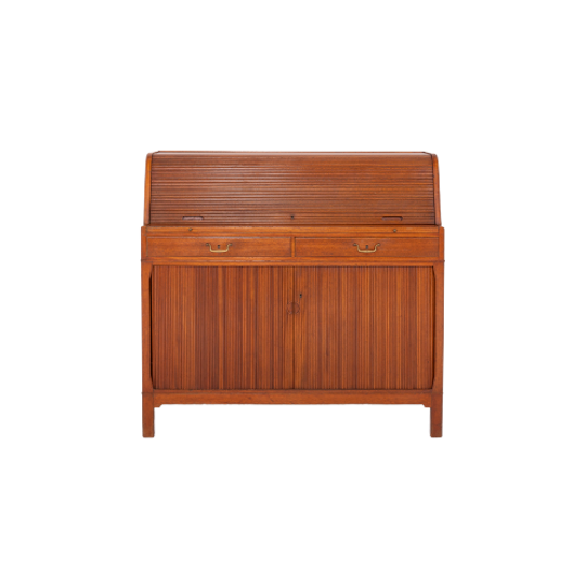 Swedish Mid-century Modern Cabinet-desk From Carl-axel Acking 1