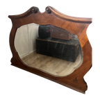 Antieke Grote Spiegel Met Inlegwerk thumbnail 1