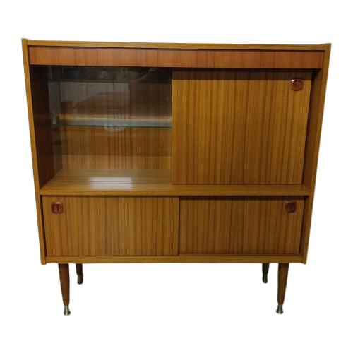 Vintage Highboard Barkast Wandkast Teak