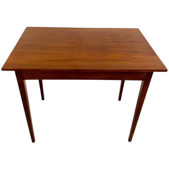 Vintage Scandinavische Kleine Eetkamertafel Teak Eettafel 1960’s 1