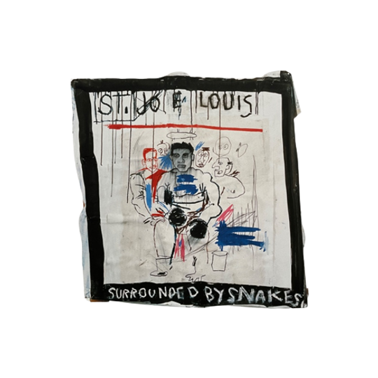 Jean Michael Basquiat, St.joe Louis Surrounded By Snakes, 1982 .. 1