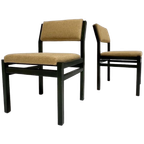 Set Opnieuw Gestoffeerde Sa07 Stoelen Van Cees Braakman thumbnail 1