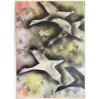 Vintage Prent 'bird' thumbnail 1