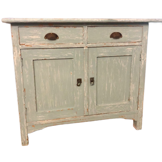 Lichtblauwe Kast, Commode 1