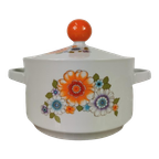 Vintage Brabantia Servies, Dekschaal, Schaal, Pan Serveerpan thumbnail 1