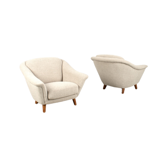 Set Van Twee Wilhelm Knoll Fauteuils 62168 1