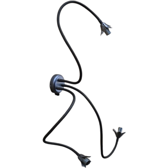 3 Armige Wand Of Plafond Lamp 1