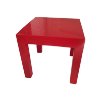 Vintage Kunststof Tafeltje Rood