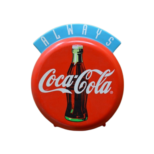 Kunststof Wandbord Van Een Frisdrank Merk 1