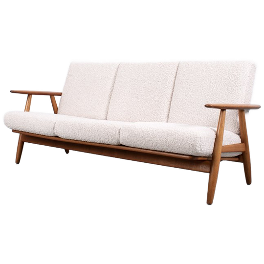 Cigar Sofa Ge 240/3 Van Hans Wegner Voor Getama 1