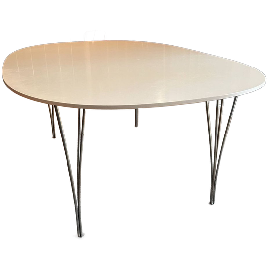 Fritz Hansen Superellipse Eettafel Uit, Jawel, 1968. 1
