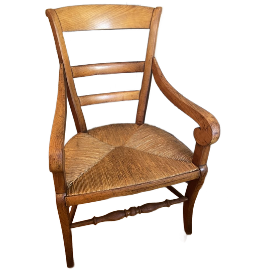 Biedermeier Boeren Stoel Fauteuil Frans Landelijk 1