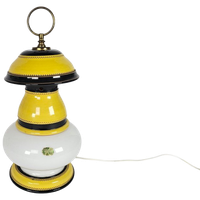 Ceramiche Fiorentine - Table Lamp - Made In Italy - Opaline - Ceramic - 1960'S