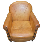 Leren Fauteuil Zware Kwaliteit Schapenleer thumbnail 1