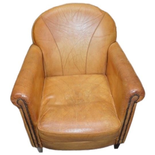 Leren Fauteuil Zware Kwaliteit Schapenleer 1