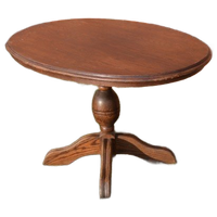 Salontafel Eikenhout Donker Afgewerkt Ovaal Model