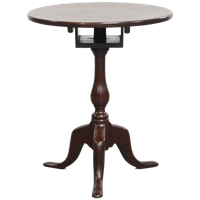 Zeldzame Antieke Engelse Ronde Open Bird Cage Tilt Top Table/ Wijn Tafel