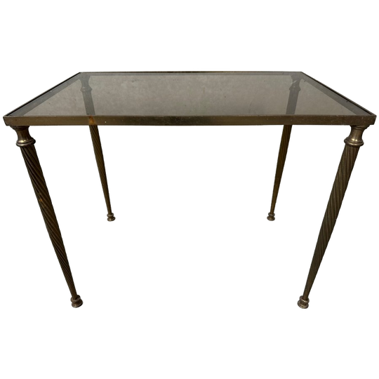 Vintage Messing Plantentafel 1