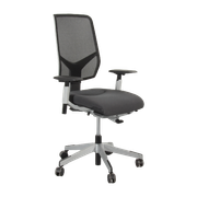Giroflex 68 Bureaustoel, Antraciet / Mesh, 3D Armleggers