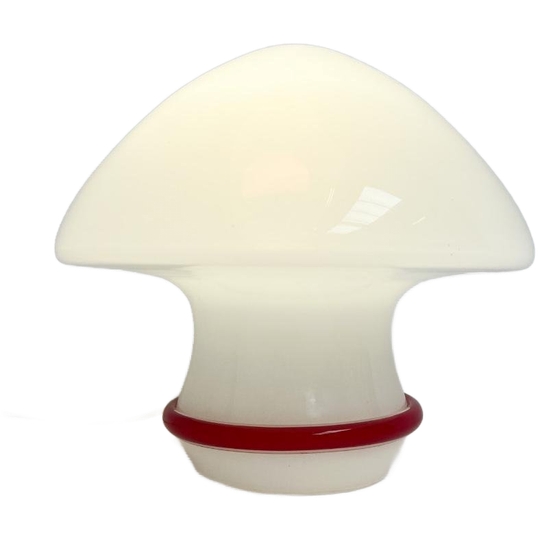 Muranoglazen Mushroom Tafellamp Van De Majo, 1970’S 1