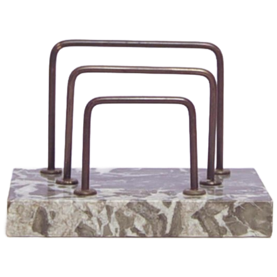 Zwarte Marmeren Brievenhouder 1