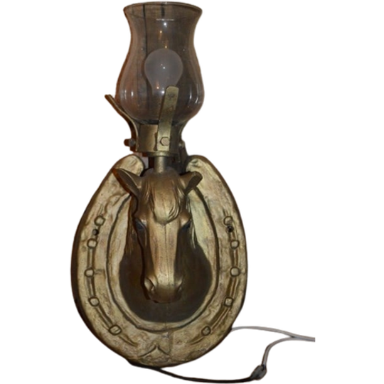 Wandlamp In De Vorm Van Een Paardenhoofd 1