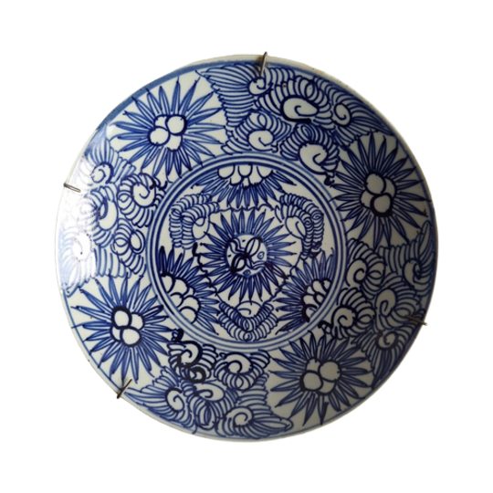 Antiek Bord Met Bloemendecoratie Uit De Qing-dynastie, Chinees Exportwaar 1