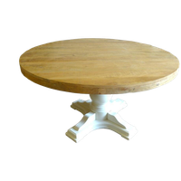 Prachtige Grote Ronde Mango Eettafel 140 Cm